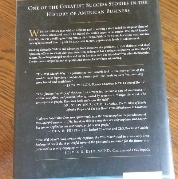 The Wal*Mart Way by Don Soderquist - Picture 3 of 3